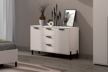 Спальный гарнитур Норден кашемир, модульный (Зарон) в Ивделе - ivdel.mebel-e96.ru