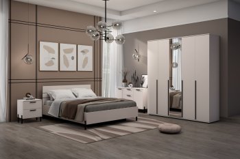 Спальный гарнитур Норден кашемир, модульный (Зарон) в Ивделе - ivdel.mebel-e96.ru