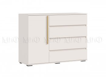 Комод 1 дверь 4 ящика (1200) Норд, кашемир (Миф) в Ивделе - ivdel.mebel-e96.ru