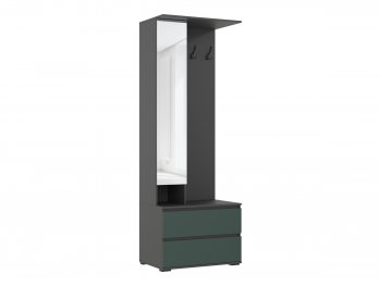 Прихожая Норд графит/изумруд (Миф) в Ивделе - ivdel.mebel-e96.ru