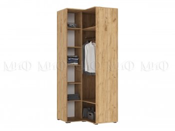 Шкаф угловой Норд крафт/изумруд (Миф) в Ивделе - ivdel.mebel-e96.ru