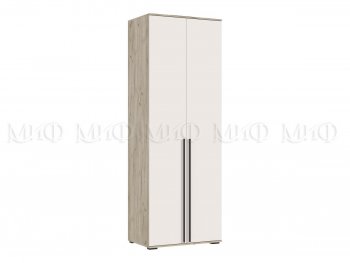 Шкаф 800 мм 2-х ств. Норд крафт серый/кашемир (Миф) в Ивделе - ivdel.mebel-e96.ru