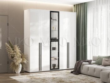 Шкаф Норд+ пенал со стеклом (Миф) в Ивделе - ivdel.mebel-e96.ru