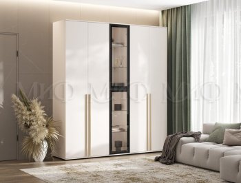 Шкаф Норд+ пенал со стеклом (Миф) в Ивделе - ivdel.mebel-e96.ru | фото