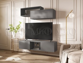 Стенка Норд-1 графит (Миф) в Ивделе - ivdel.mebel-e96.ru