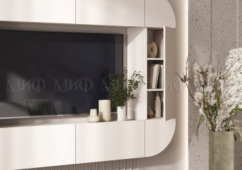 Стенка Норд (Зона ТВ), кашемир (Миф) в Ивделе - ivdel.mebel-e96.ru