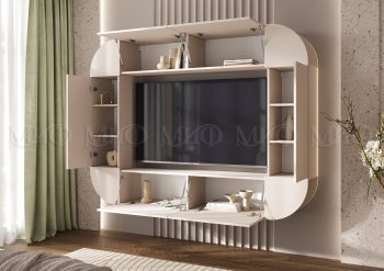 Стенка Норд (Зона ТВ), кашемир (Миф) в Ивделе - ivdel.mebel-e96.ru