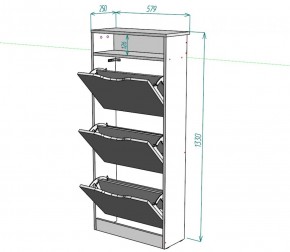 Обувница W10 (Белый) в Ивделе - ivdel.mebel-e96.ru