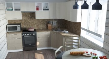 Кухонный гарнитур Ольга оптима 5 2700х1600 мм (Герда) в Ивделе - ivdel.mebel-e96.ru