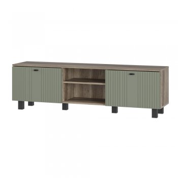 Тумба под ТВ Олива ТБ-09 эвкалипт софт (БТС) в Ивделе - ivdel.mebel-e96.ru