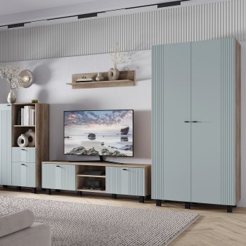Тумба под ТВ Олива ТБ-09 шарли бриз (БТС) в Ивделе - ivdel.mebel-e96.ru