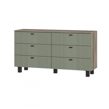 Комод Олива КМ-04 эквалипт софт (БТС) в Ивделе - ivdel.mebel-e96.ru
