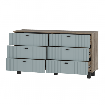 Комод Олива КМ-04 шарли бриз (БТС) в Ивделе - ivdel.mebel-e96.ru