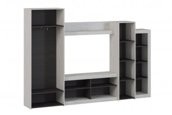 Стенка OSKAR4 сосна белая (Генезис) в Ивделе - ivdel.mebel-e96.ru