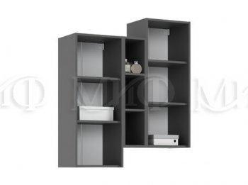 Стенка Оскар графит (Миф) в Ивделе - ivdel.mebel-e96.ru
