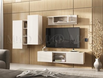 Стенка Оскар кашемир (Миф) в Ивделе - ivdel.mebel-e96.ru