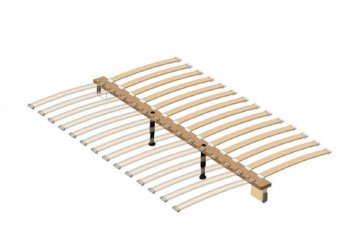 Кровать из массива Эби Орех (БМ) в Ивделе - ivdel.mebel-e96.ru