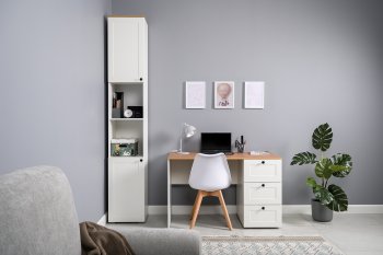 Набор детской мебели Остин белый, модульный (Моби) в Ивделе - ivdel.mebel-e96.ru