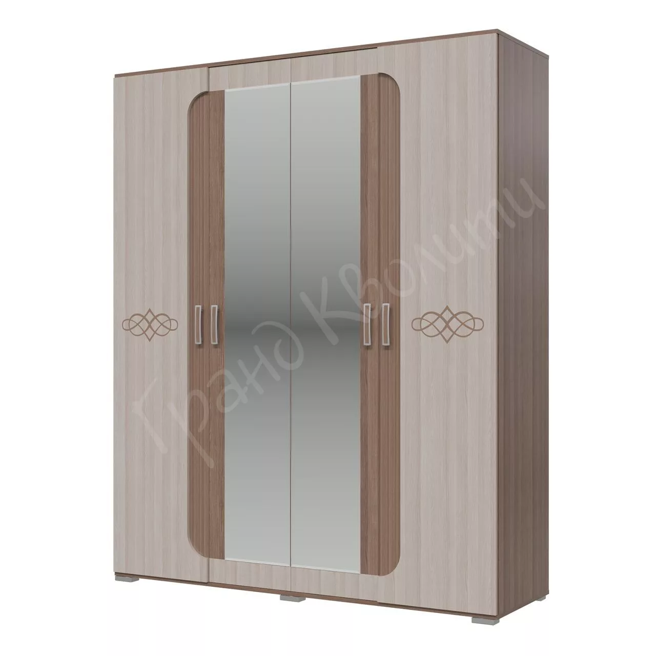 Шкаф 4-х дверный 1800 Пальмира(ГК) в Ивделе - ivdel.mebel-e96.ru