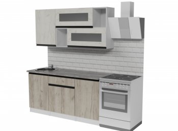 Кухонный гарнитур Паола стандарт 1600 мм (Герда) в Ивделе - ivdel.mebel-e96.ru