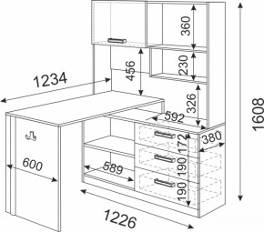 Подростковая мебель Волкер модульная (Риннер) в Ивделе - ivdel.mebel-e96.ru