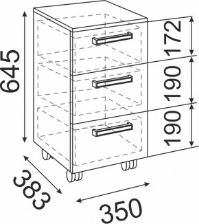 Подростковая мебель Волкер модульная (Риннер) в Ивделе - ivdel.mebel-e96.ru