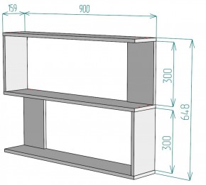 Полка S32 (ДСС) в Ивделе - ivdel.mebel-e96.ru