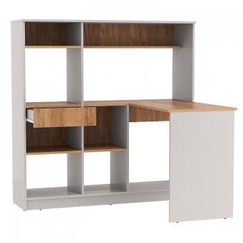 Стол письменный 89.11-01 Прайм угловой правый (Олмеко) в Ивделе - ivdel.mebel-e96.ru