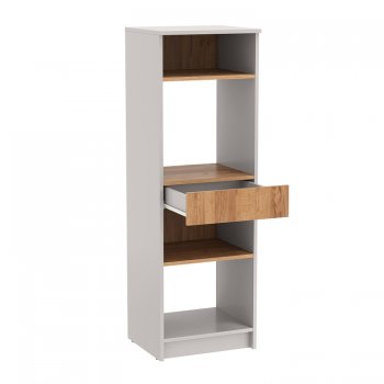 Стеллаж 89.20 Прайм (низкий с ящиком) (Олмеко) в Ивделе - ivdel.mebel-e96.ru