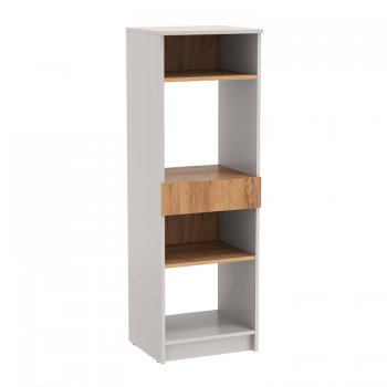 Стеллаж 89.20 Прайм (низкий с ящиком) (Олмеко) в Ивделе - ivdel.mebel-e96.ru