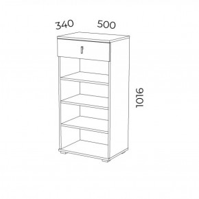 Прихожая Зетта (модульная) в Ивделе - ivdel.mebel-e96.ru