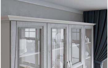 Буфет Прованс-016 (Текс) в Ивделе - ivdel.mebel-e96.ru