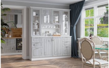 Буфет Прованс-016 (Текс) в Ивделе - ivdel.mebel-e96.ru