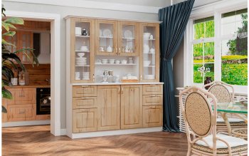 Буфет Прованс-016 (Текс) в Ивделе - ivdel.mebel-e96.ru