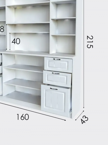 Буфет Прованс-016 (Текс) в Ивделе - ivdel.mebel-e96.ru
