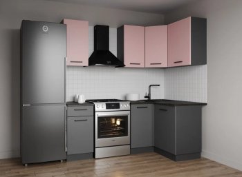 Кухонный гарнитур угловой Роза 2000*1200 мм (Sanvut) в Ивделе - ivdel.mebel-e96.ru