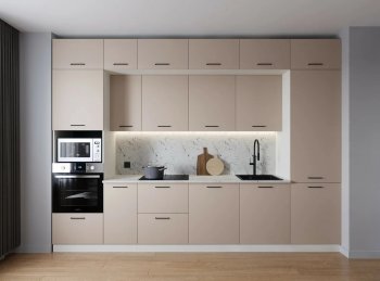 Кухонный гарнитур Шампань 3400 мм (Санвут) в Ивделе - ivdel.mebel-e96.ru