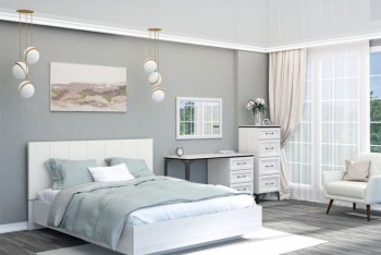 Спальный гарнитур Шарм модульный Ясень (Диал) в Ивделе - ivdel.mebel-e96.ru