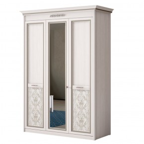 Шкаф 3-дверный с зеркалом Адель 453 (Яна) в Ивделе - ivdel.mebel-e96.ru | фото