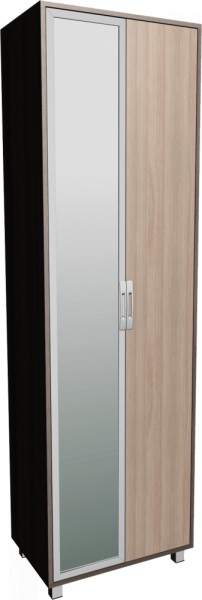Шкаф 600 с зеркалом West (Риннер) в Ивделе - ivdel.mebel-e96.ru