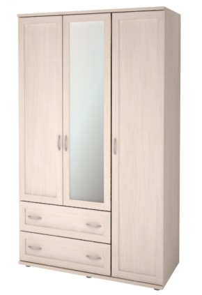 Шкаф для одежды 3-х дверный Ника-Люкс 18 в Ивделе - ivdel.mebel-e96.ru