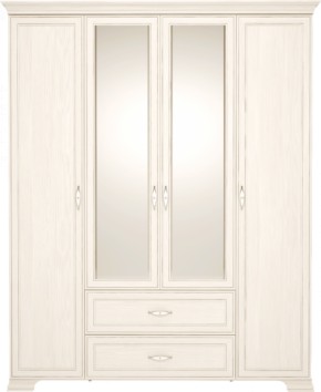 Шкаф для одежды 4-х дверный с зеркалом Венеция 2 бодега в Ивделе - ivdel.mebel-e96.ru