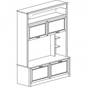 Шкаф под ТВ Флоренция 664 (Яна) в Ивделе - ivdel.mebel-e96.ru