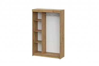 Шкаф-купе ШКП-7 1300 мм ясень анкор (СВ) в Ивделе - ivdel.mebel-e96.ru