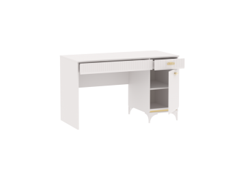 Стол письменный Сиде Белый (СБК) в Ивделе - ivdel.mebel-e96.ru