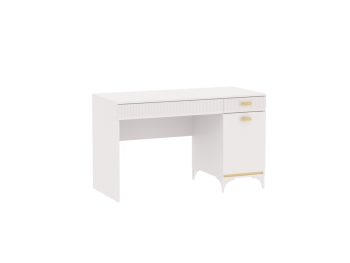Стол письменный Сиде Белый (СБК) в Ивделе - ivdel.mebel-e96.ru