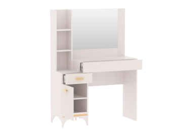 Стол туалетный Сиде Белый (СБК) в Ивделе - ivdel.mebel-e96.ru