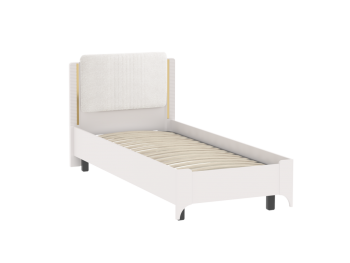 Кровать Сиде 900 мм Белый (СБК) в Ивделе - ivdel.mebel-e96.ru
