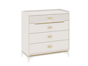 Комод малый Сиде Белый (СБК) в Ивделе - ivdel.mebel-e96.ru