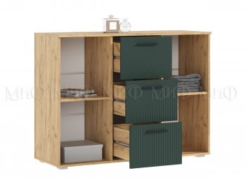 Комод Сильвия, крафт/грин (Миф) в Ивделе - ivdel.mebel-e96.ru